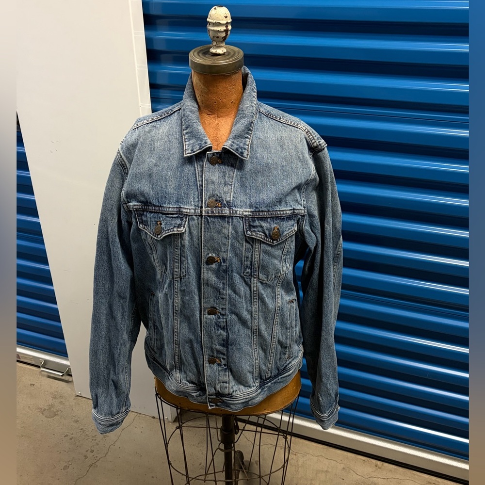 Madewell Jean Jacket Denim Rivoli Wash Size Men’s Large